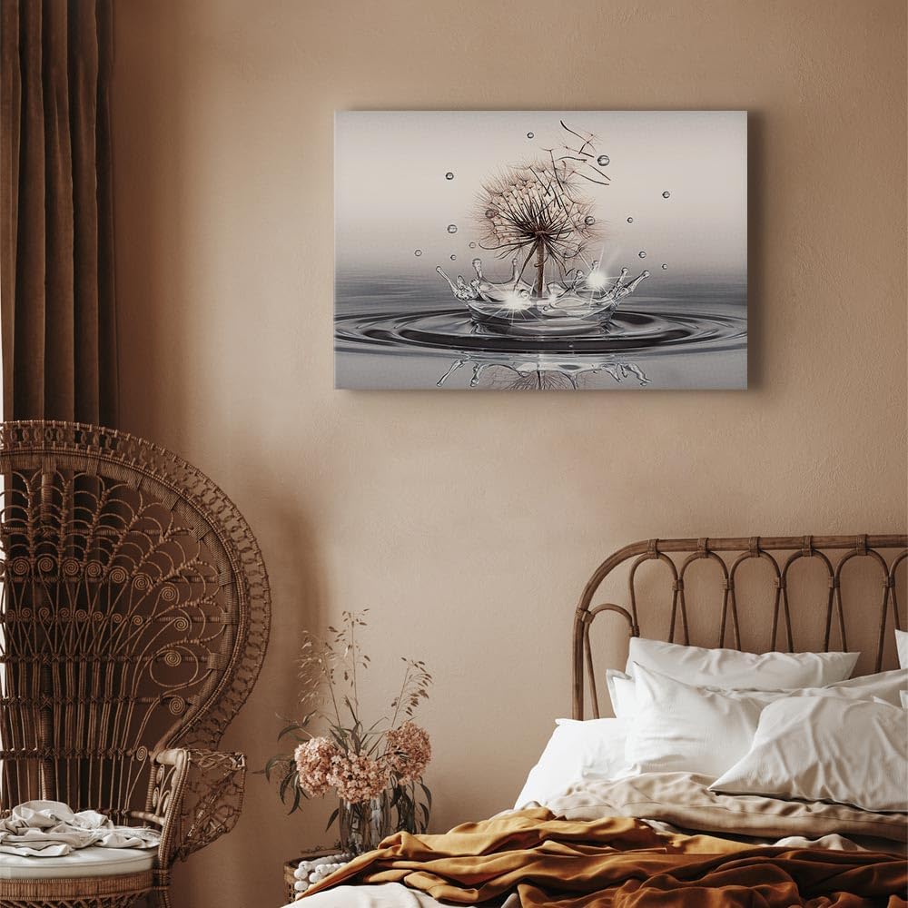 murando - Bilder Pusteblume 90x60 cm Leinwandbild 1 tlg Kunstdruck modern Wanbilder XXL Wanddekorati