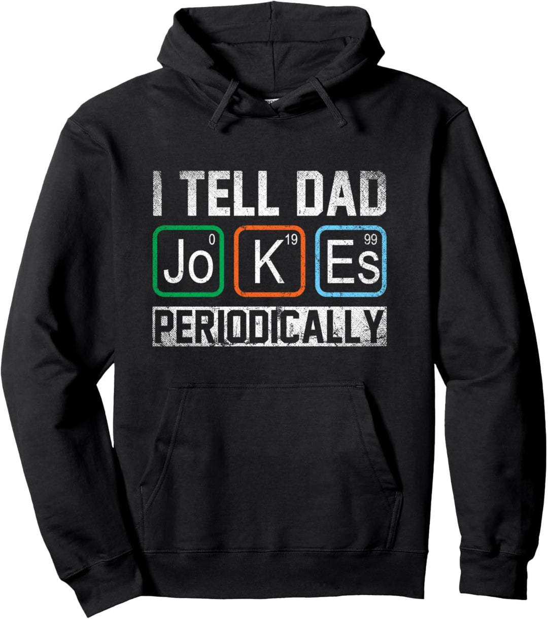Ich erzähle gelegentlich Vater Witze Lustiges Papa Witze Pullover Hoodie