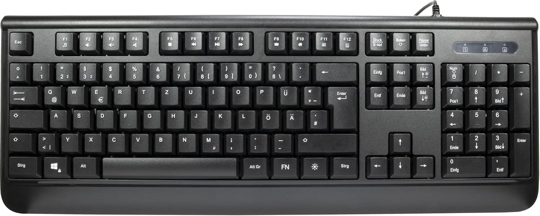 Inter-Tech Tastatur- und Mausset AC KB-101DE
