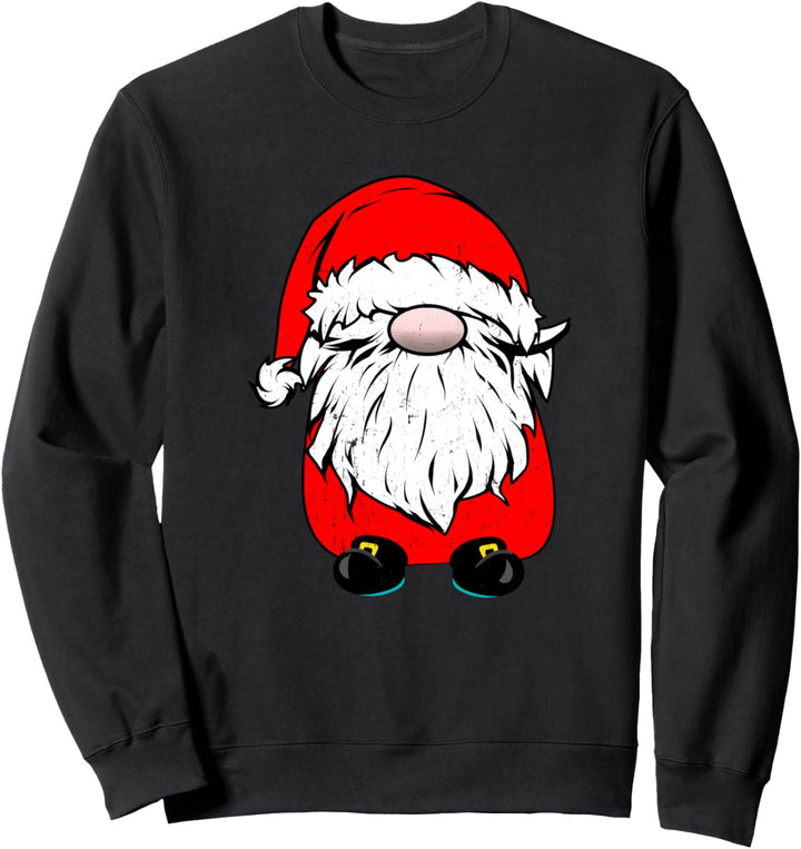 Nettes Weihnachtsmann-Gnom-Weihnachts-Weihnachten beunruhigt Sweatshirt