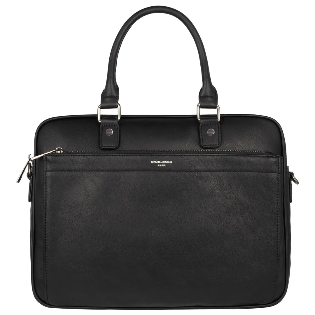 David Jones - Herren Grosse Aktentasche - Mann 15 Zoll Laptoptasche - PU Leder Arbeitstasche Busines
