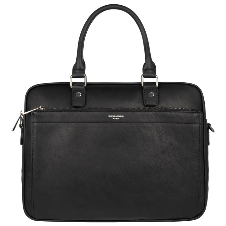 David Jones - Herren Grosse Aktentasche - Mann 15 Zoll Laptoptasche - PU Leder Arbeitstasche Busines