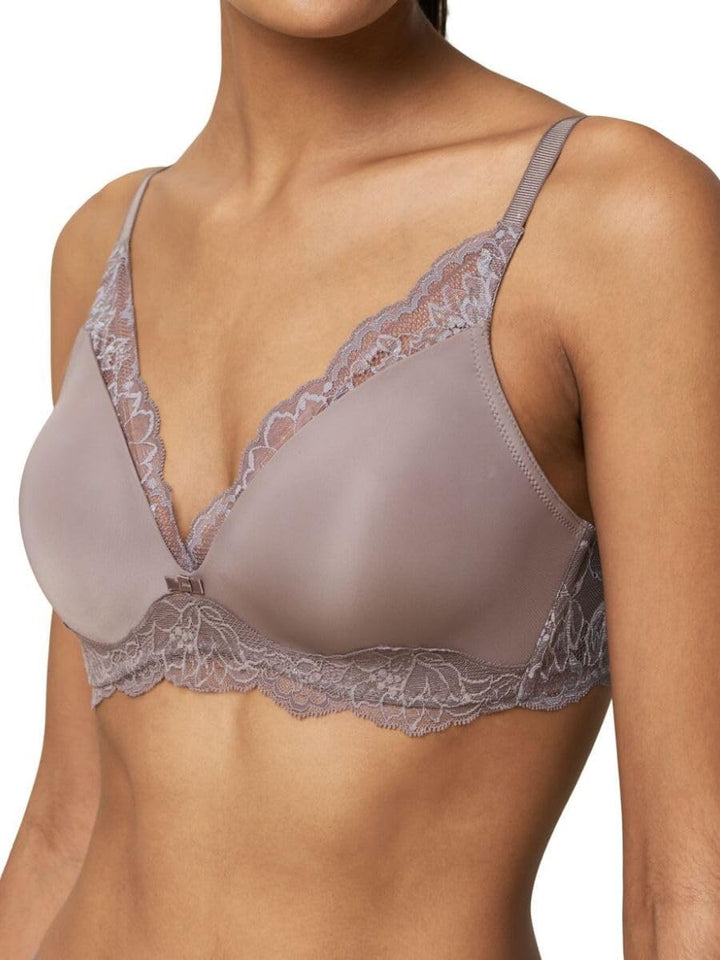 Triumph Damen Amourette Charm Conscious P Bra 75C Pigeon Grey, 75C Pigeon Grey