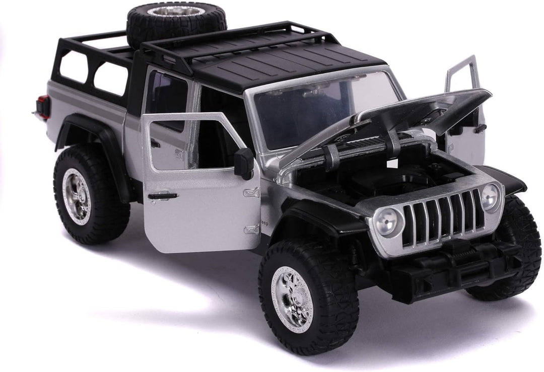 Jada Toys 253203055 Fast & Furious 2020 Jeep Gladiator F9, Auto, Tuning-Modell im Massstab 1:24, zu