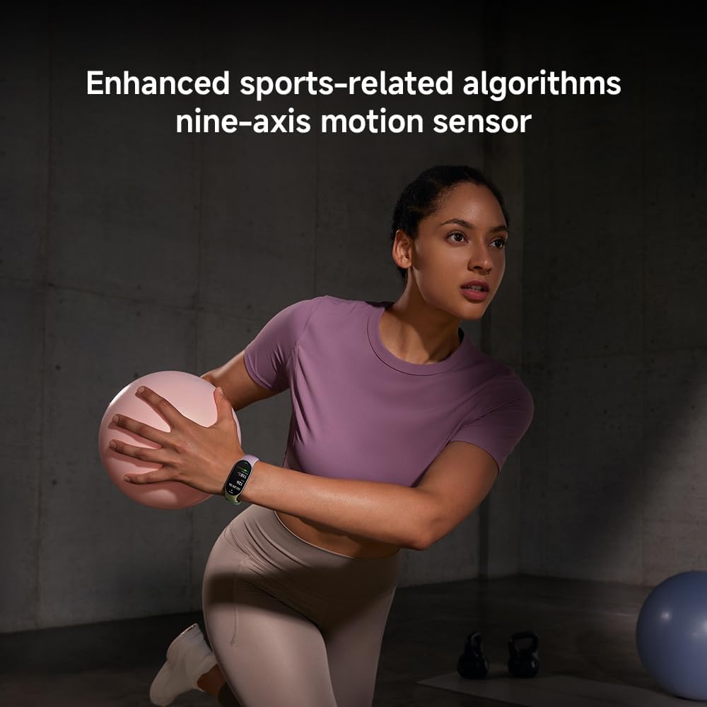 Xiaomi Smart Band 10 Fitness-Tracker,Smartwatch,1,72" AMOLED Display, 21 Tage Akku, 5ATM wasserdicht