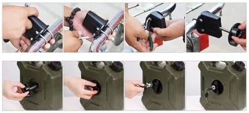 ÖL-Benzin-Vorratsdosen, ABS, 3 L, 0,75 Gallonen, Gaskanister, Kraftstofftank, Notfall-Backup-Tank, G