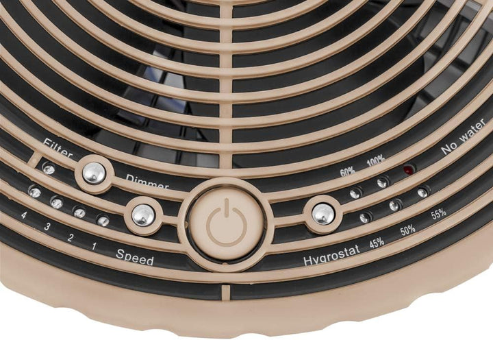 TROTEC Luftbefeuchter B 24 E – Raumbefeuchter für grosse Räume bis 24 m²/ 60 m³, 3 l Tank, Aroma-Dif
