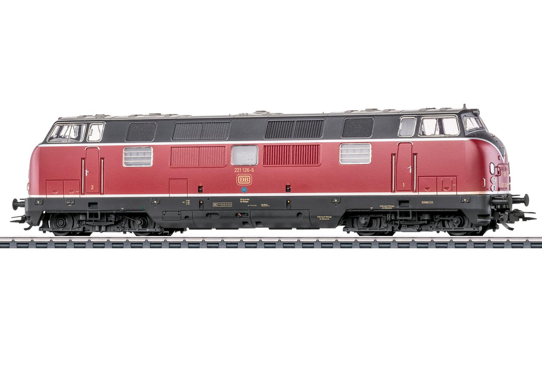 Märklin Diesellokomotive Baureihe 221 - Spur H0 - Digital mfx+ - Art.-Nr. 37825 - mit Sound &amp; Licht