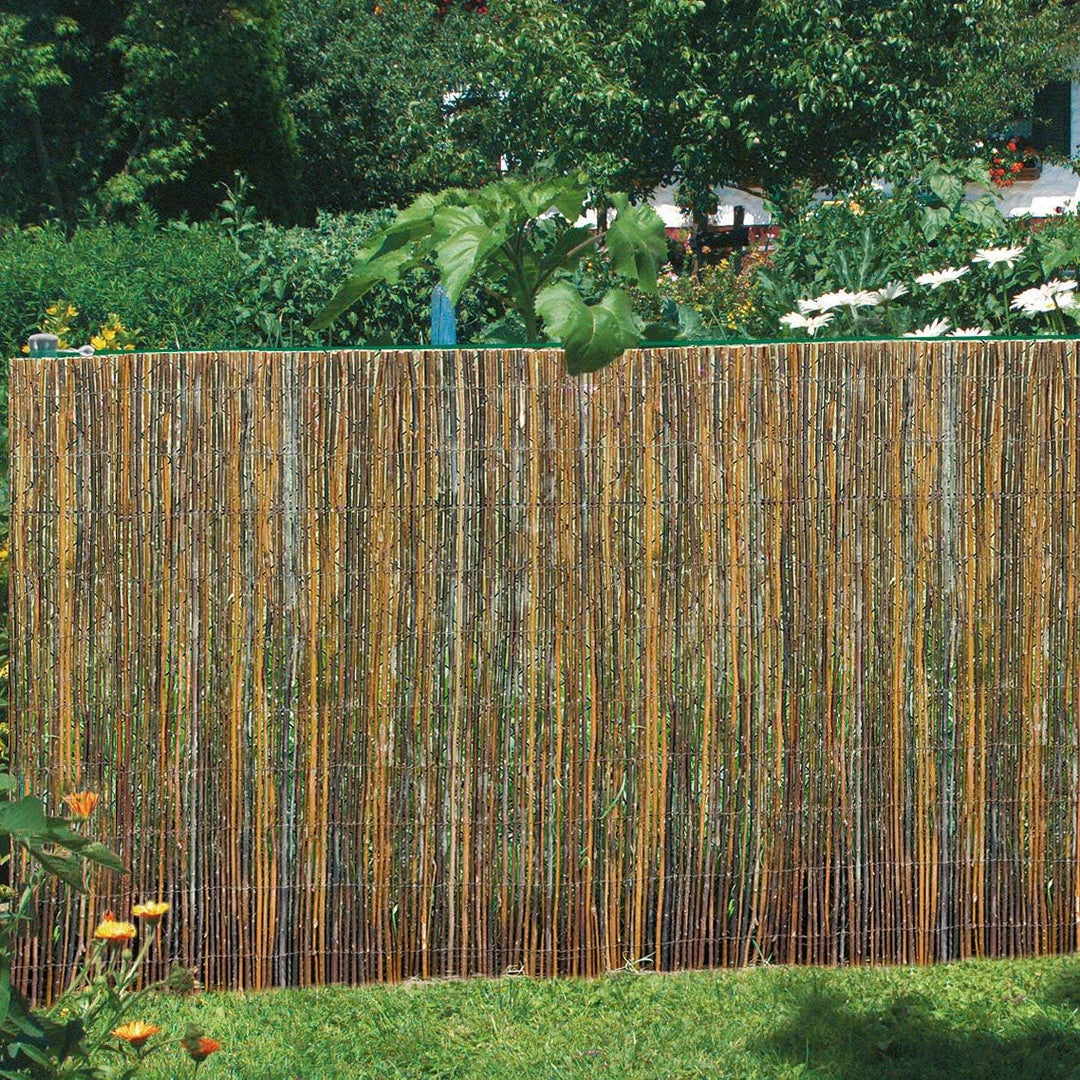 Windhager Sichtschutzmatte Nagoya, Weidenzaunmatte für Garten, Balkon und Terrasse, Sichtschutz-Zaun