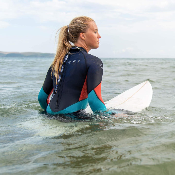 Osprey Damen-Neoprenanzug, volle Länge, 3 mm, für Erwachsene, Neopren, Surfen, Tauchen, Null, Korall