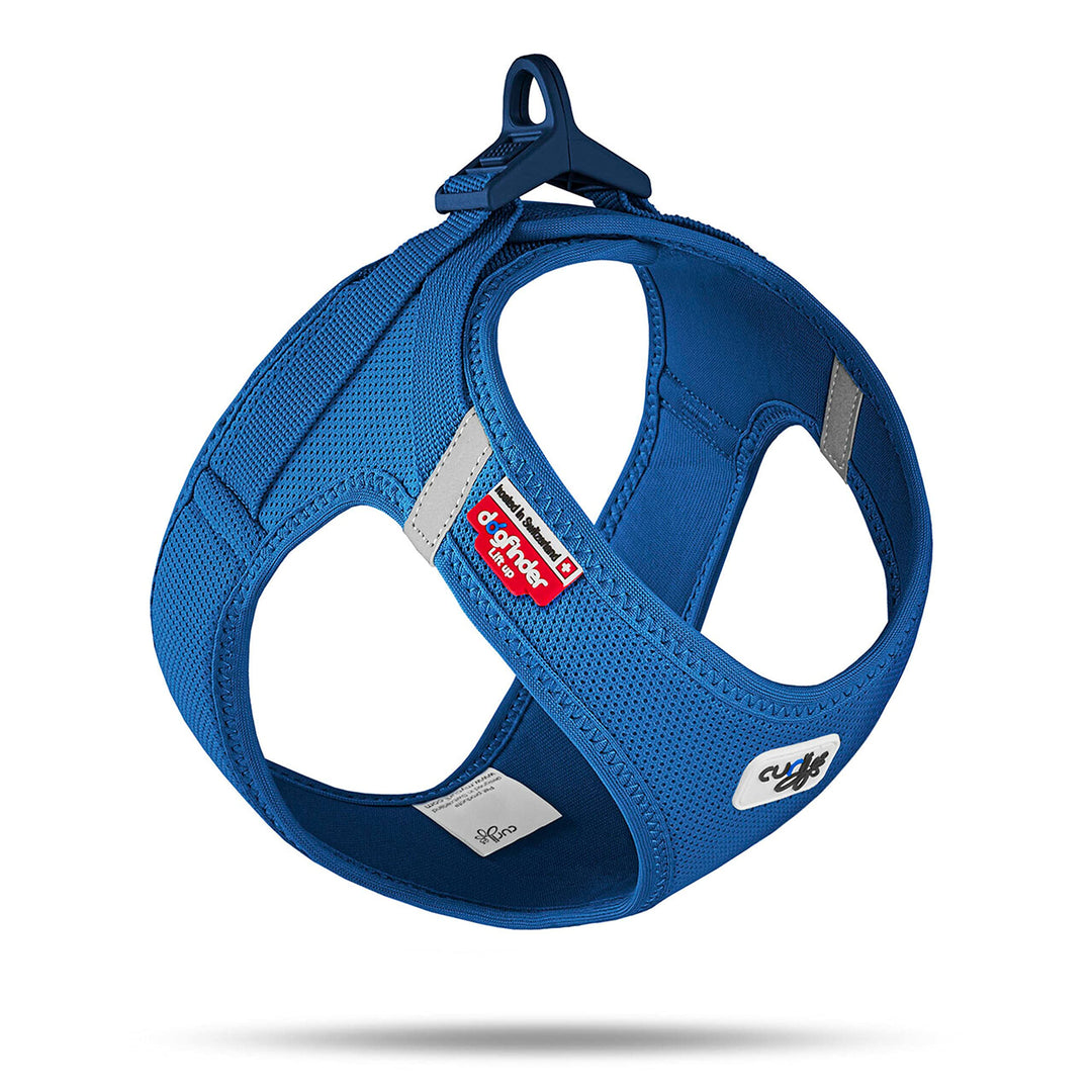 Vest Harness curli Clasp Air-Mesh Blue S