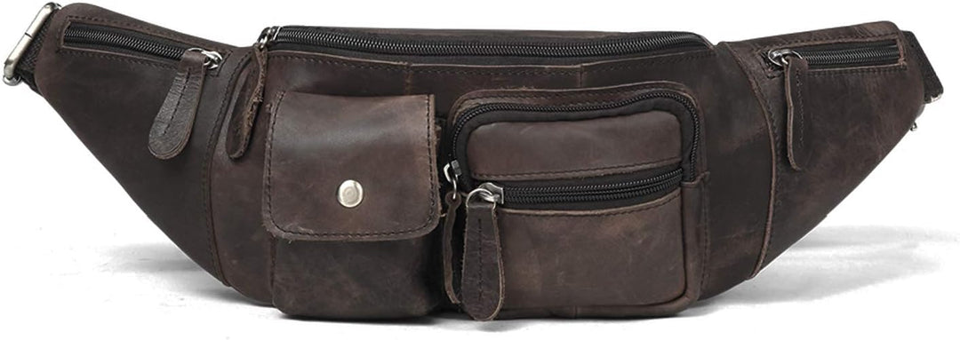 FANDARE Neu Gürteltasche Bauchtasche Brusttasche Herren Sling Bag wasserdichte Geeignet Hüfttasche J