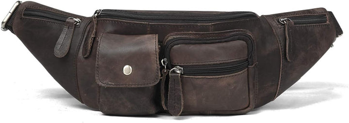 FANDARE Neu Gürteltasche Bauchtasche Brusttasche Herren Sling Bag wasserdichte Geeignet Hüfttasche J