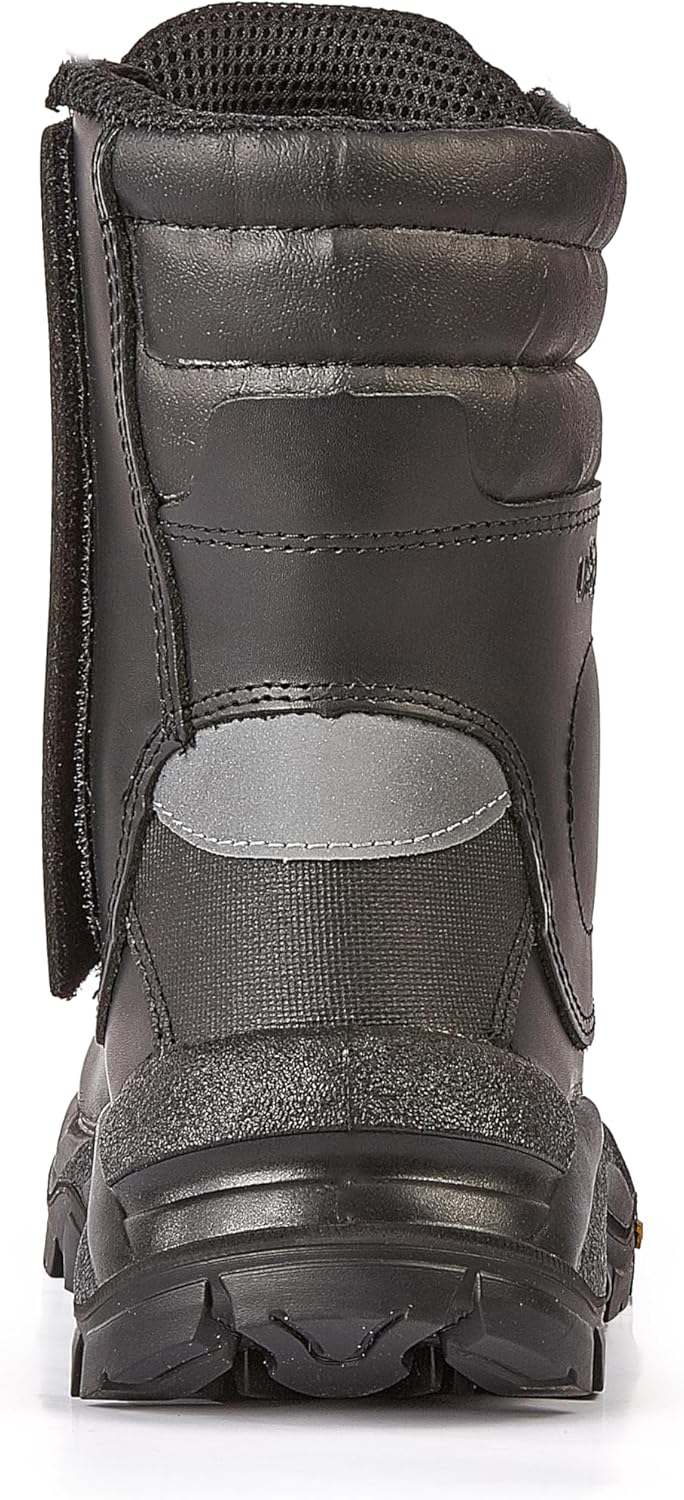 U-Power UM70354 Linea Concept-M Modell Mleopard UK Sicherheitsschuhe, S3 HRO SRC CI, Schwarz, 44 Grö