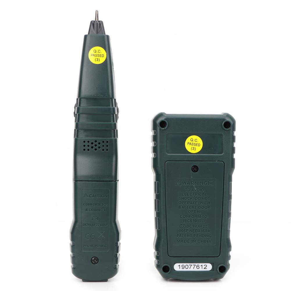 RJ45 RJ11 LAN Kabel Tracker Kit, Kabelfinder Kabeltester Leitungssucher, FY868 Netzwerk Telefon Cabl
