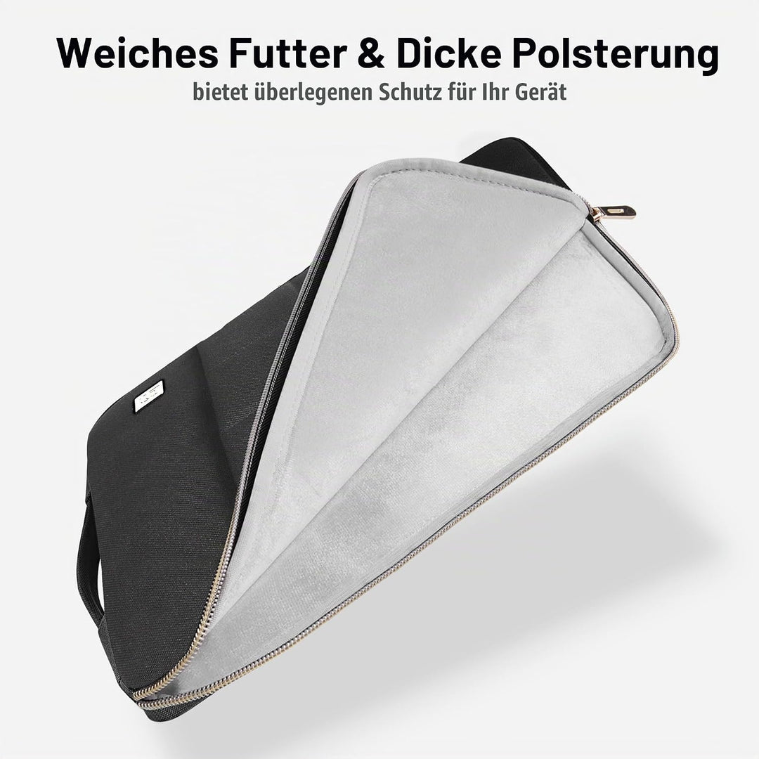 DOMISO Laptoptasche 17-17.3 Zoll Laptop Hülle mit Zubehör Tasche für Dell XPS 17 / Inspiron 17 5000