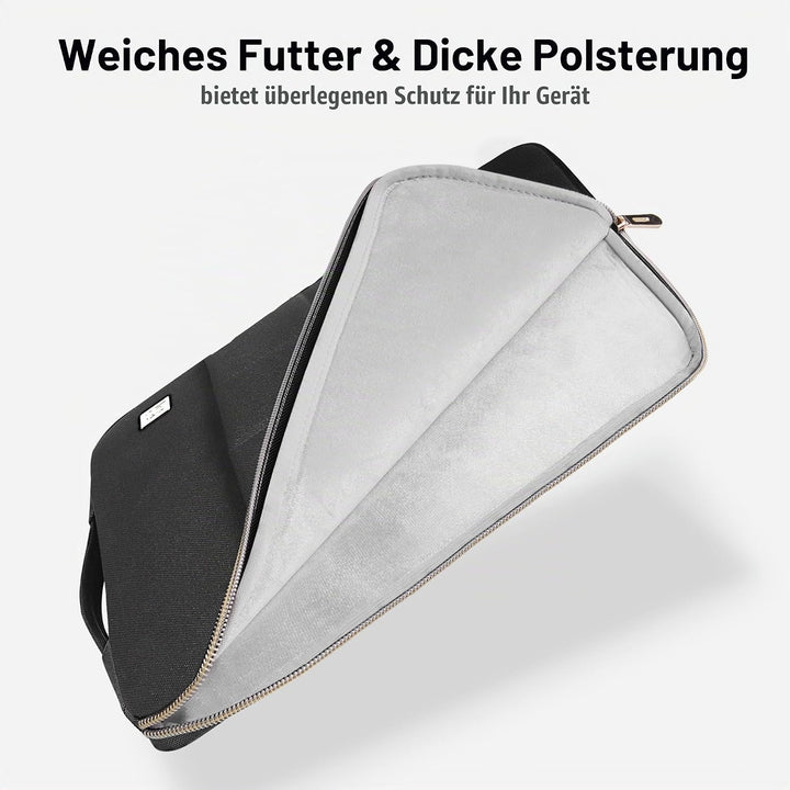 DOMISO Laptoptasche 17-17.3 Zoll Laptop Hülle mit Zubehör Tasche für Dell XPS 17 / Inspiron 17 5000