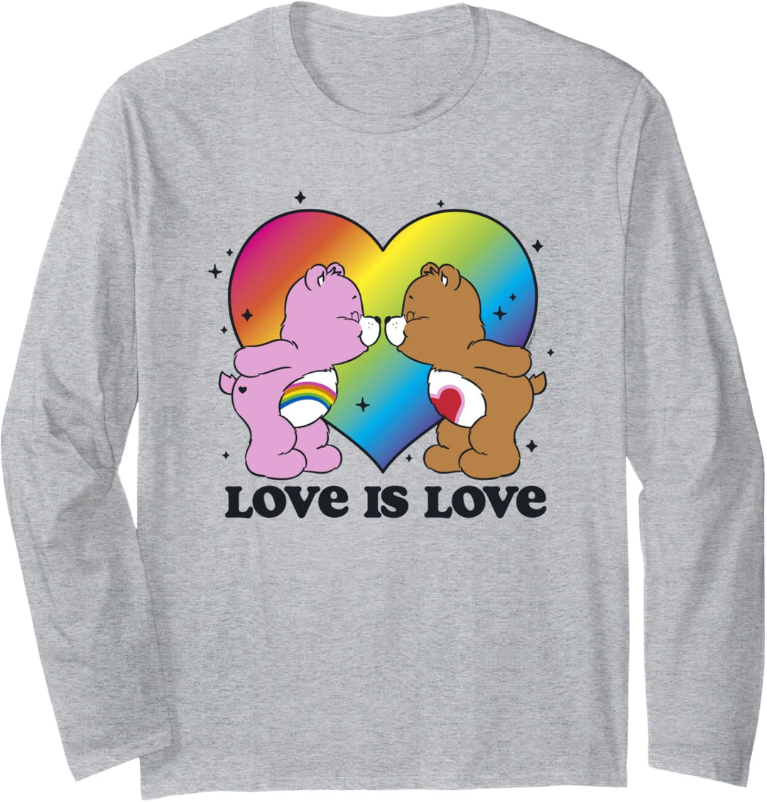 Care Bears Love Is Love With Cheer Bear And Tenderheart Langarmshirt