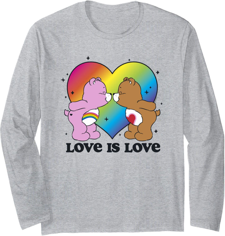 Care Bears Love Is Love With Cheer Bear And Tenderheart Langarmshirt