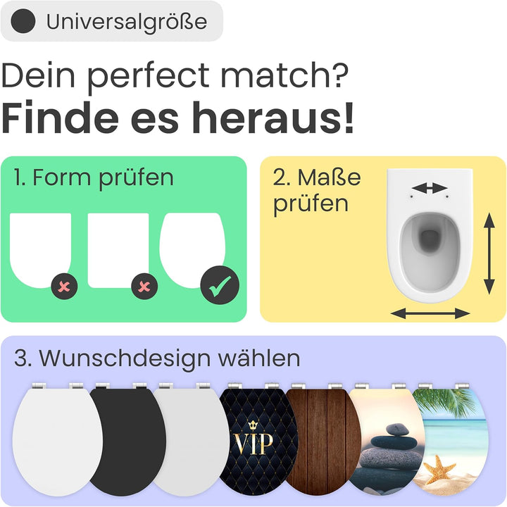 instmaier Gaia | WC Sitz | Manhattan Grau | MDF-Holz geprüft nachhaltig mit FSC-Zertifizierung | Ova