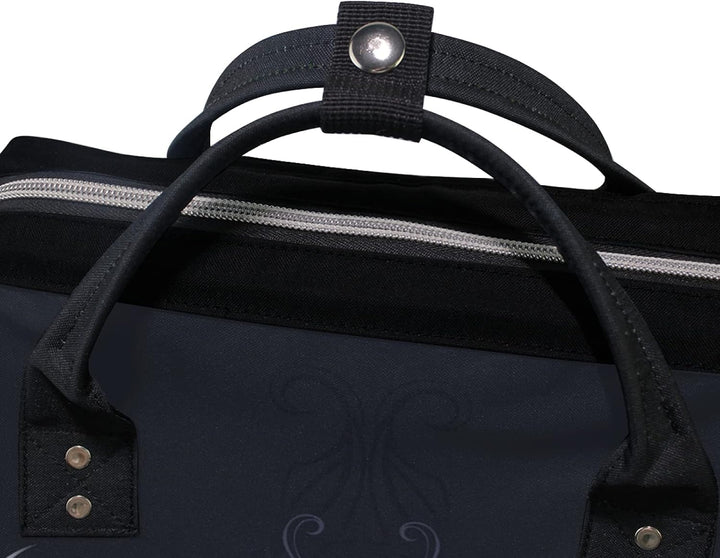 Abstrakter Engelsflügel Wickeltasche Reiserucksack Grosse Kapazität Schulter Mom Taschen für Reisen