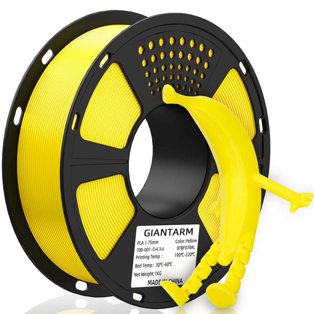 GIANTARM PLA Filament 1.75mm,3D Drucker Filament PLA 1kg,MaBgenauigkeit +/- 0,02mm,3D-Druckmateriali