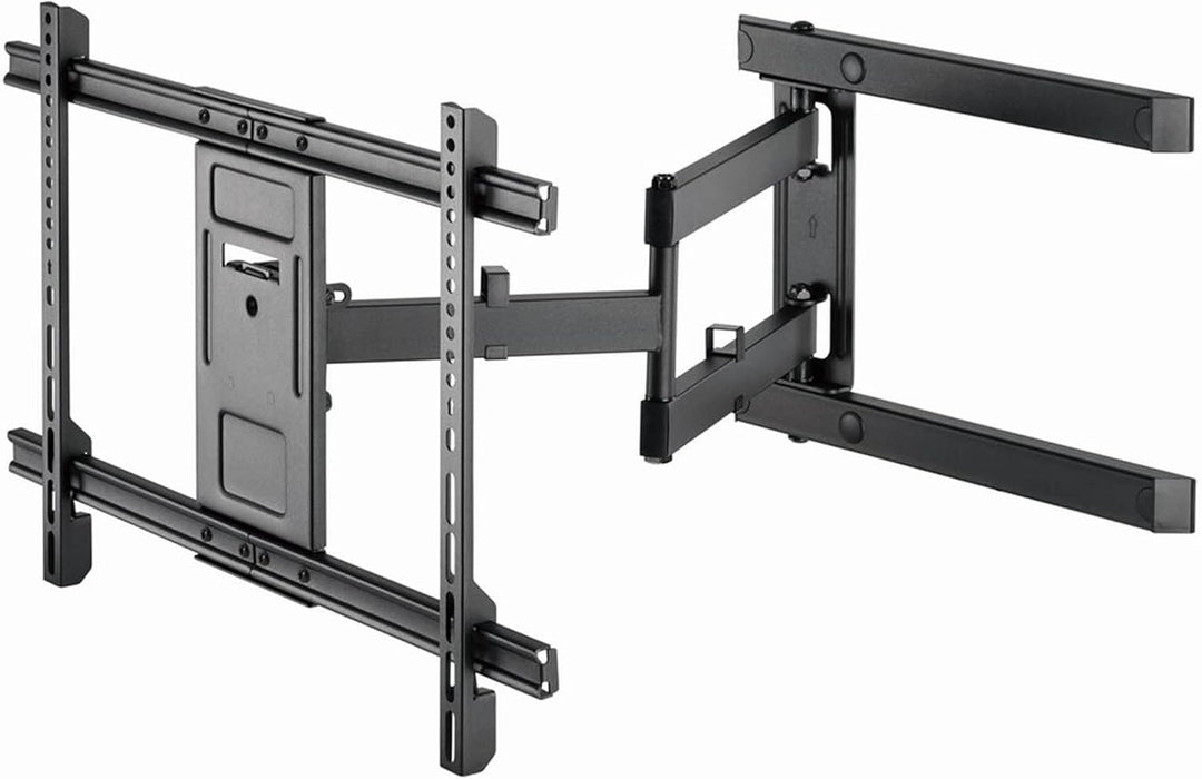 Gembird Full-Motion TV-Wandhalterung 37–80 Zoll – Schwenkbar und Neigbar, VESA 200x200–600x400 Kompa