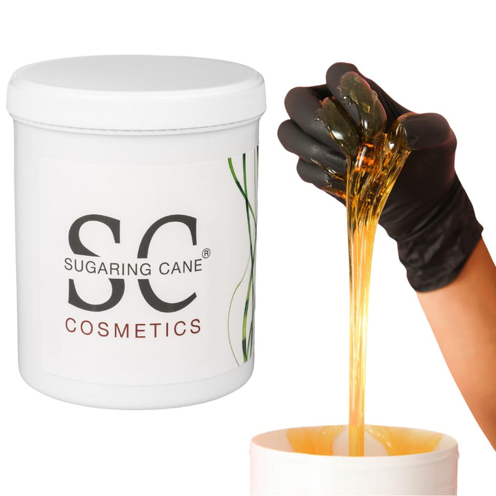Sugaring Zuckerpaste XXL – 100% Vegan, Sanfte & Schmerzarme Haarentfernung | Zuckerwachs für Seidig