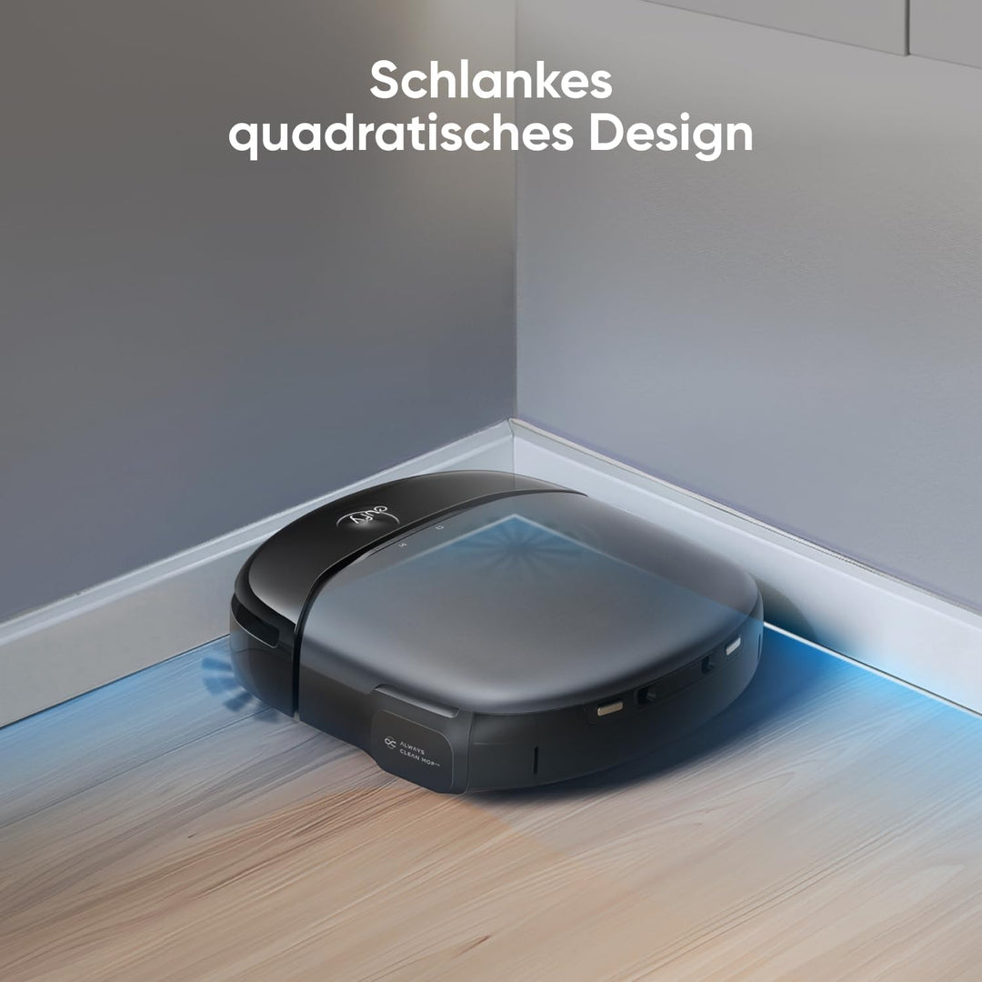 eufy S1 HydroJet Saugroboter mit Wischfunktion, All-in-One-Station, Revolutionäres Reinigungssystem,