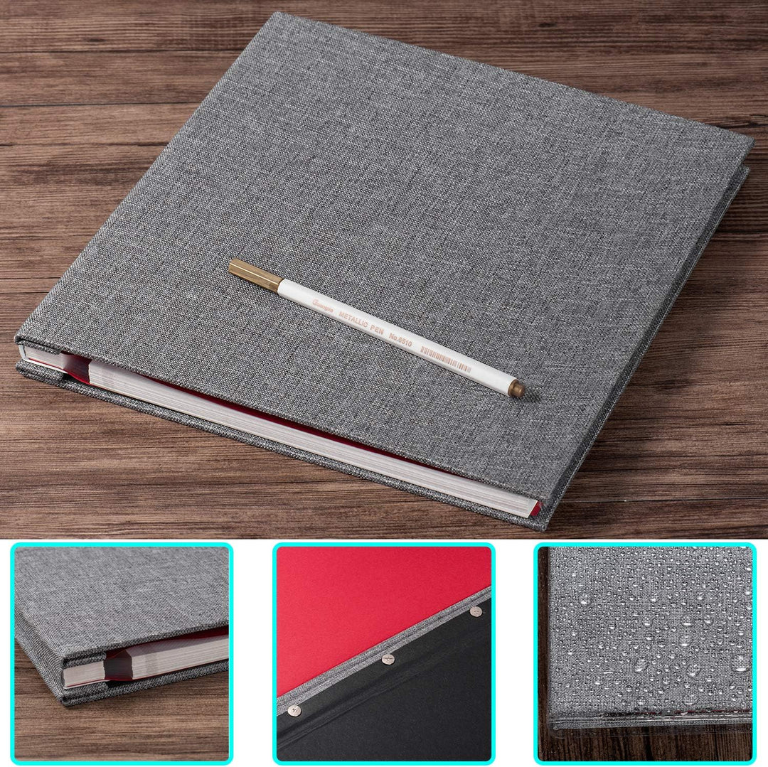 Fotoalbum, selbstklebend, 7,6 x 12,7 cm, 10,2 x 15,2 cm, 12,7 x 17,8 cm, 28,5 x 27,6 cm, magnetisch,