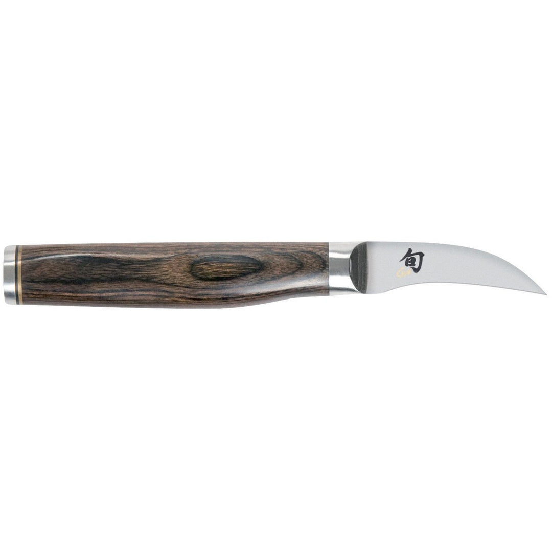 KAI Shun Premier Tim Mälzer japanisches Schälmesser 5 cm Klingenlänge - VG-MAX Kern 61 HRC, 32 Lagen