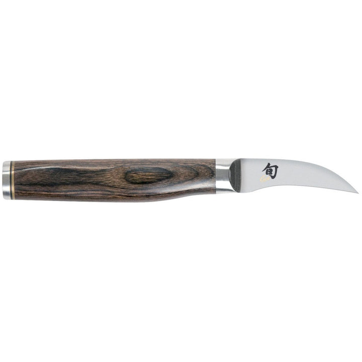 KAI Shun Premier Tim Mälzer japanisches Schälmesser 5 cm Klingenlänge - VG-MAX Kern 61 HRC, 32 Lagen