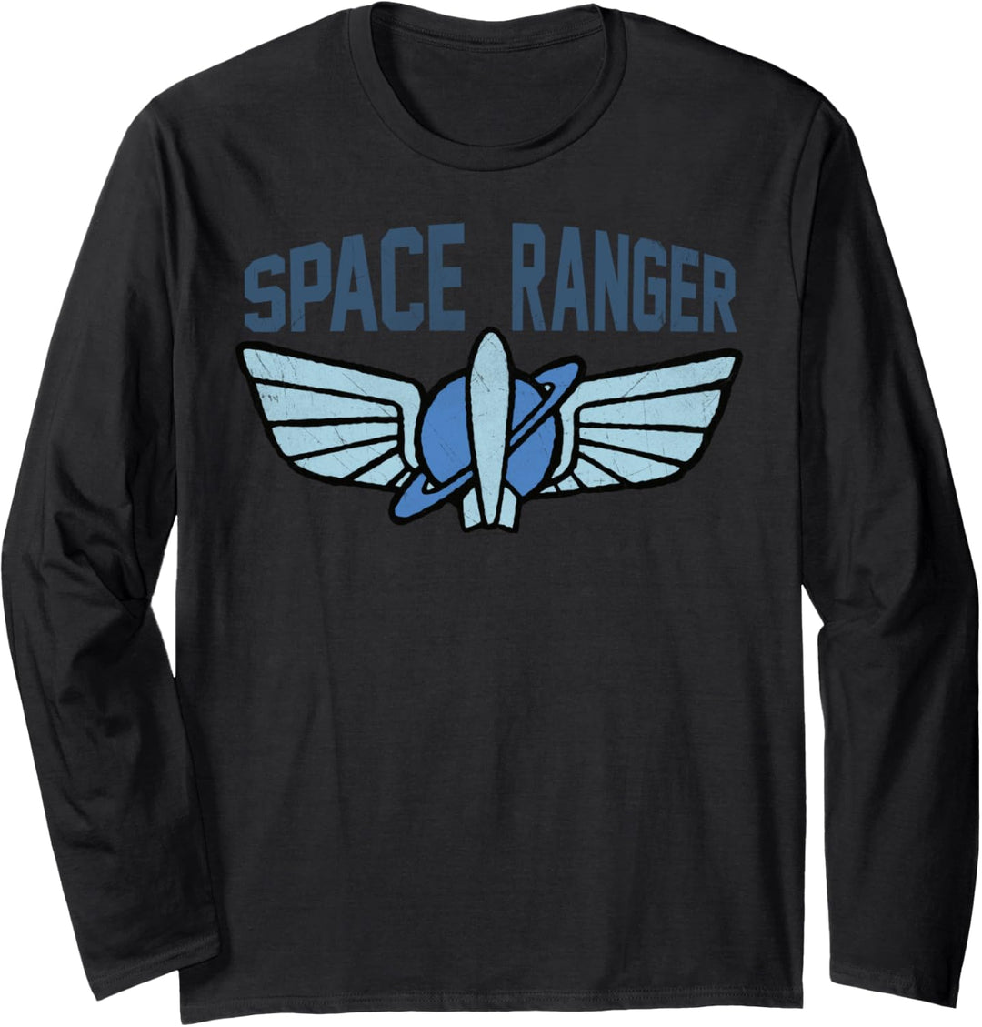 Disney Pixar Toy Story Space Ranger Logo Poster Langarmshirt