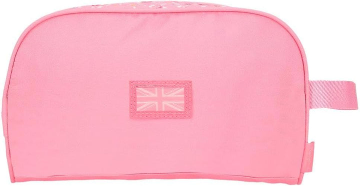 Pepe Jeans Kosmetiketui Rosa, Geblümt, Polyester, 26 x 16 x 10 cm, Reissverschluss, Damen, Reise/Und
