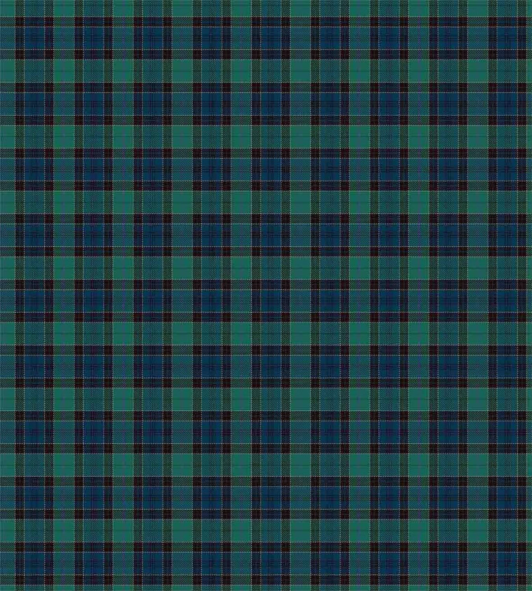 ABAKUHAUS Schottenkaro Bettbezugs Set für Einzelbetten, Scottish Folklore-Muster, Milbensicher Aller