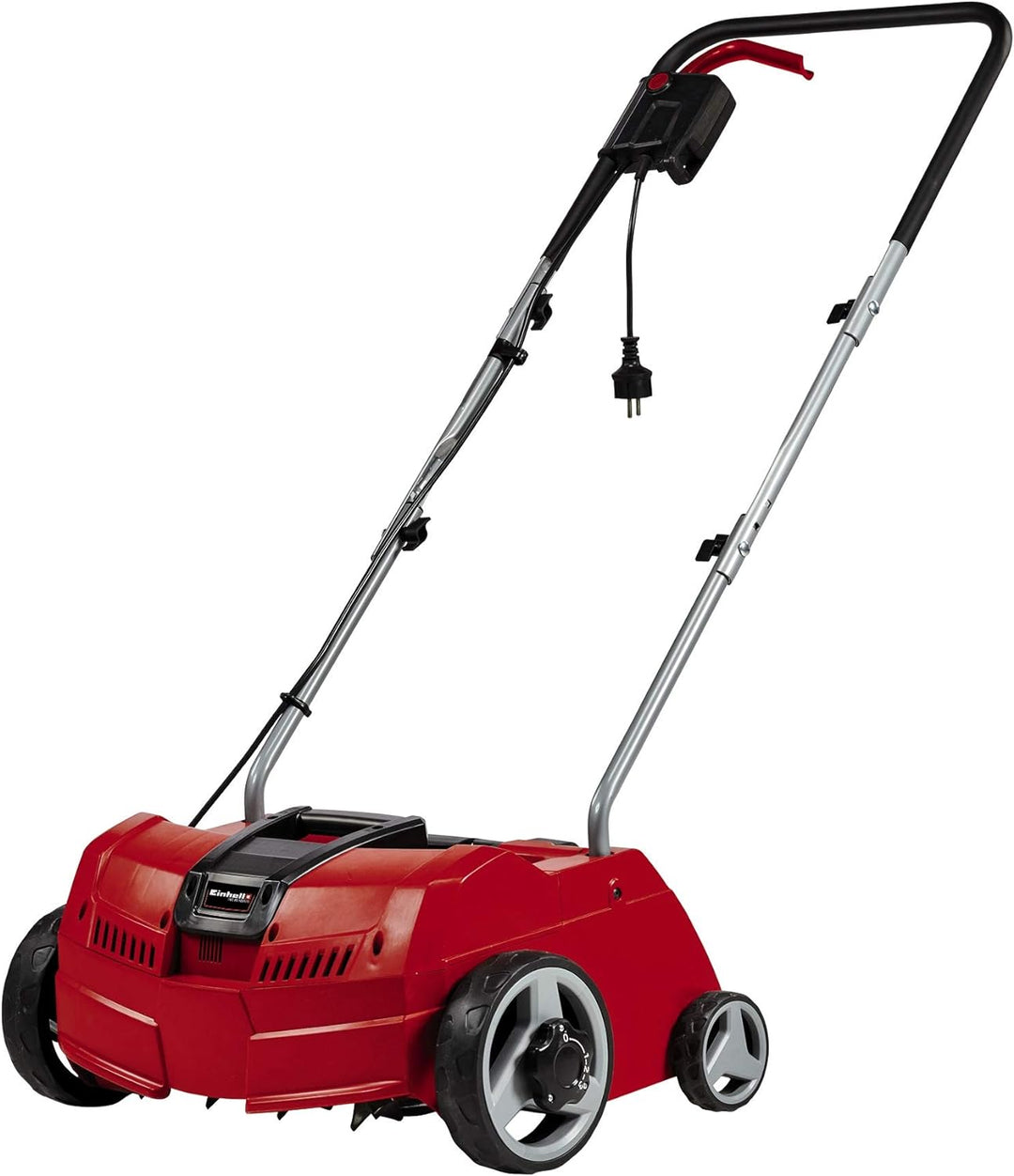 Einhell Elektro-Vertikutierer GC-ES 1231/1 (1.200 W, bis 300 m², 8 Doppelmesser, 3-stufige Arbeitsti