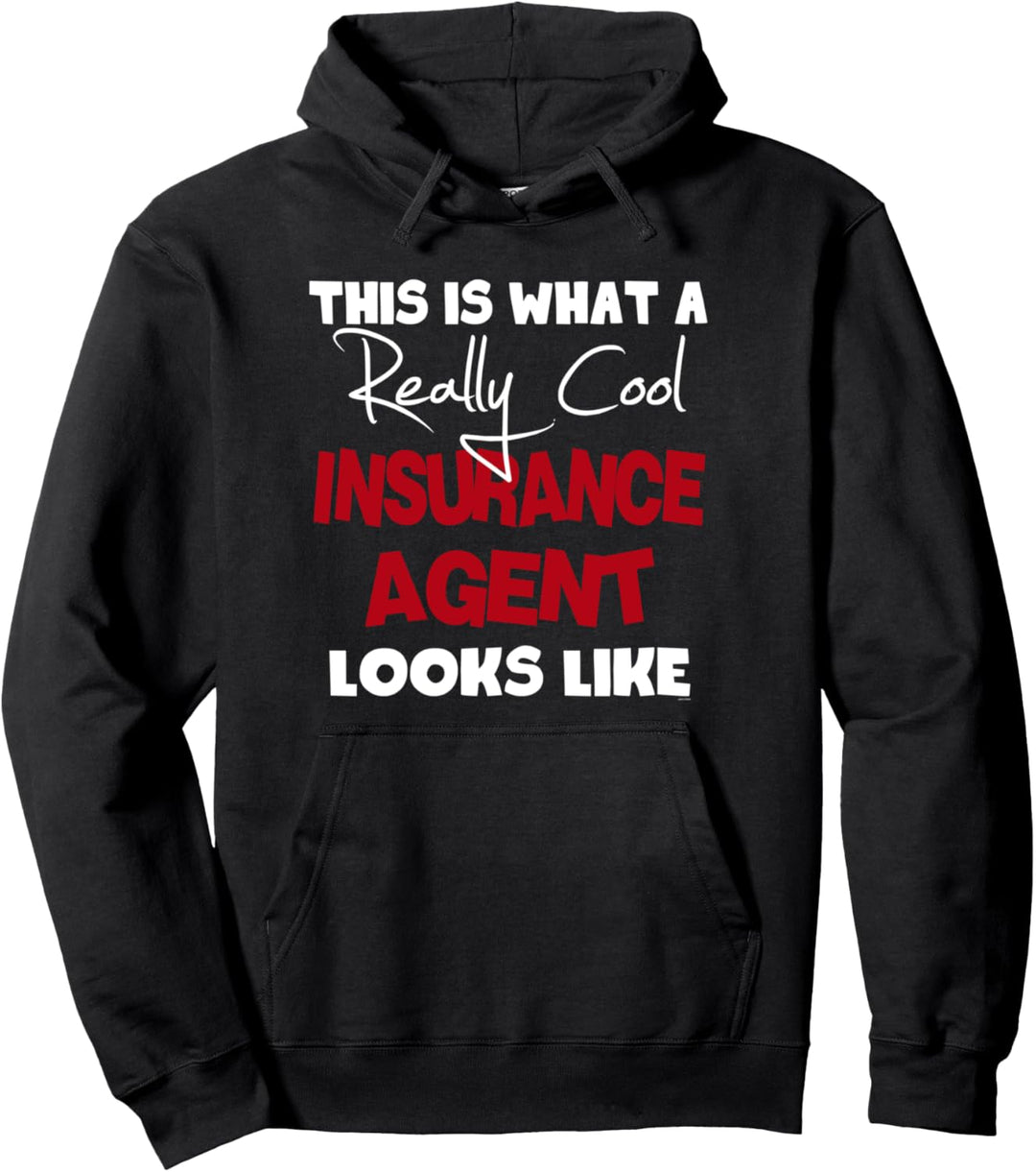 Insurance Agent funny gift idea Pullover Hoodie