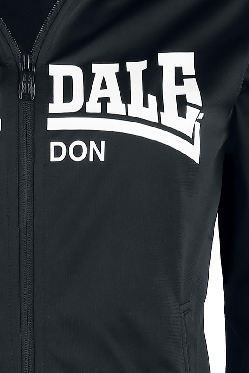 Lonsdale Damen Eype Trainingsjacke, XL Schwarz