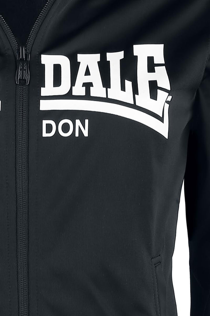 Lonsdale Damen Eype Trainingsjacke, XL Schwarz