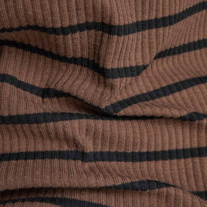 G-STAR RAW Damen Slim Rib 2.0 Stripe Top Tops XS Mehrfarben (Rain Drum/Caviar Stripe D21575-d201-d47