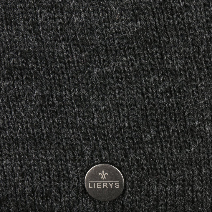 LIERYS Mono Stirnband Damen/Herren 8 cm breit - Made in Germany - dreilagiges Strickband gefüttert m