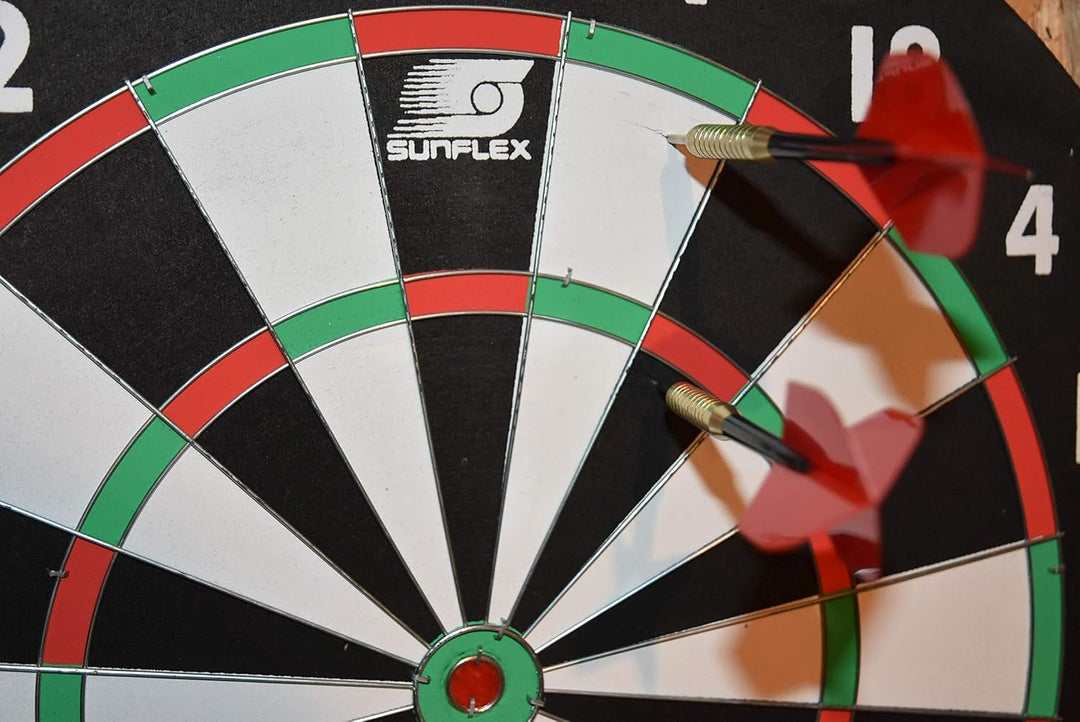 sunflex Papier Dartscheibe Steel Darts Deluxe Turniermasse