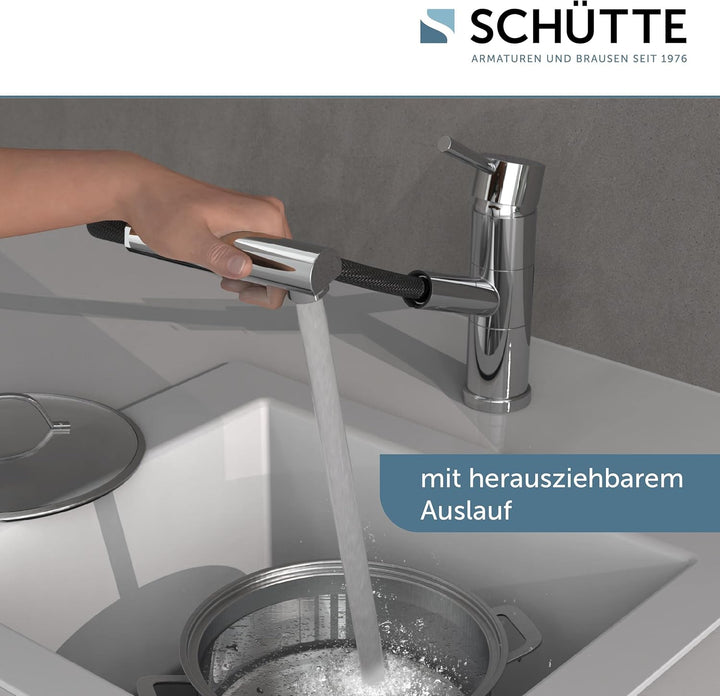 Schütte 33770 UNICORN Spültischarmatur, Chrom Unicorn Chrom, Unicorn Chrom