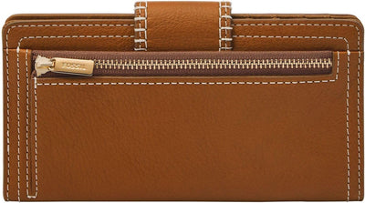 Fossil Geldbörse für Damen – Logan Eco Leder Tab Clutch, SL8265186 – 17,14 cm L x 1,9 cm B x 8,9 cm