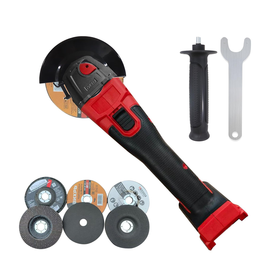 akku-Winkelschleifer für Milwaukee 18 V Akku, 125 mm, 12000 U/min, bürstenloses Schleifwerkzeug mit