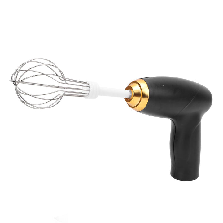 Elektrischer Handmixer mit Schneebesen, Wiederaufladbarer USB-Handmixer aus Edelstahl mit 1200-mAh-A