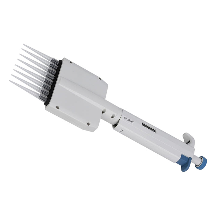 8 Kanal Pipette 50-300μl Pipette Mehrkanalpipette Variables Volumen Mechanische Pipette Manuell Eins