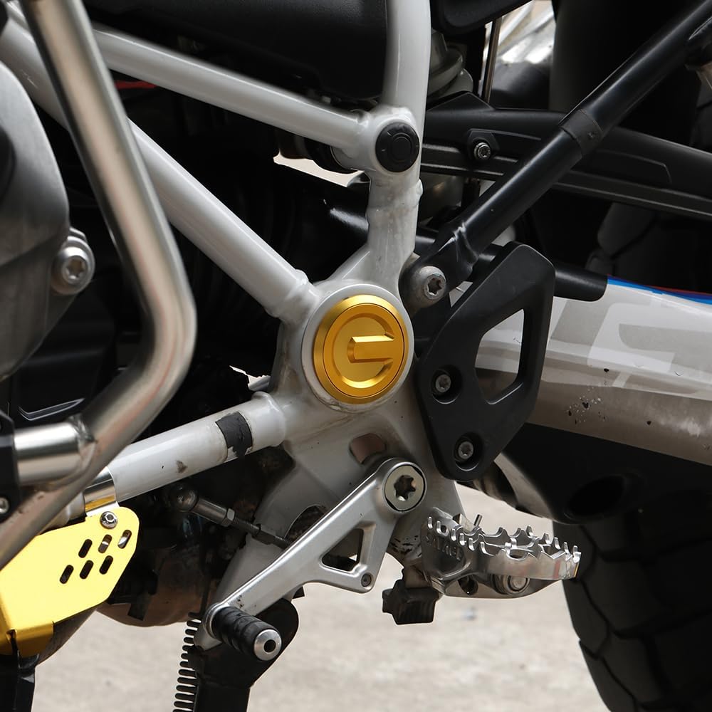 Modeer Swingarm Rahmen Lochkappen Abdeckstopfen Set für BMW R1250GS R1250GS Adventure R1250GS HP R12
