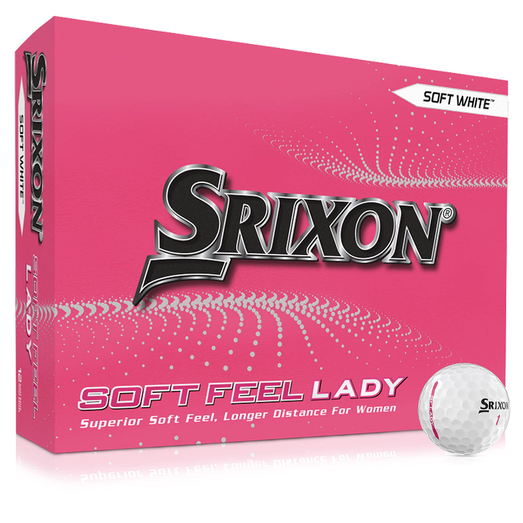 Srixon Soft_Feel_Lady_8 Golfbälle Uniq Size Weiss, Uniq Size Weiss