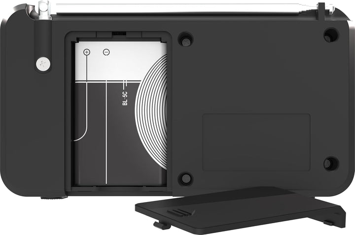 TELESTAR TOP 100 – Mobiles DAB+/UKW Radio (austauschbarer Akku, bis zu 15 Std. Spielzeit, kurzes Lad